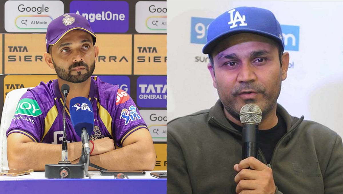 'ಸುಮ್ಮನಿರಿ, ಆಟಗಾರರು ಈ ರೀತಿ ವರ್ತಿಸಬಾರದು': ಸಿಡಿಮಿಡಿಗೊಂಡ ಅಜಿಂಕ್ಯ ರಹಾನೆಗೆ ವೀರೇಂದ್ರ ಸೆಹ್ವಾಗ್ ಸಲಹೆ!