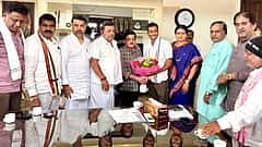 ದಾವಣಗೆರೆ: 'ಸಮರ್ಥ್ ಸೋಲಿಸಲು ಕಾಂಗ್ರೆಸ್ ನಿಂದಲೇ ಸಂಚು'; ಮುಸ್ಲಿಂ ನಾಯಕರಿಂದ ಸ್ಫೋಟಕ ಹೇಳಿಕೆ