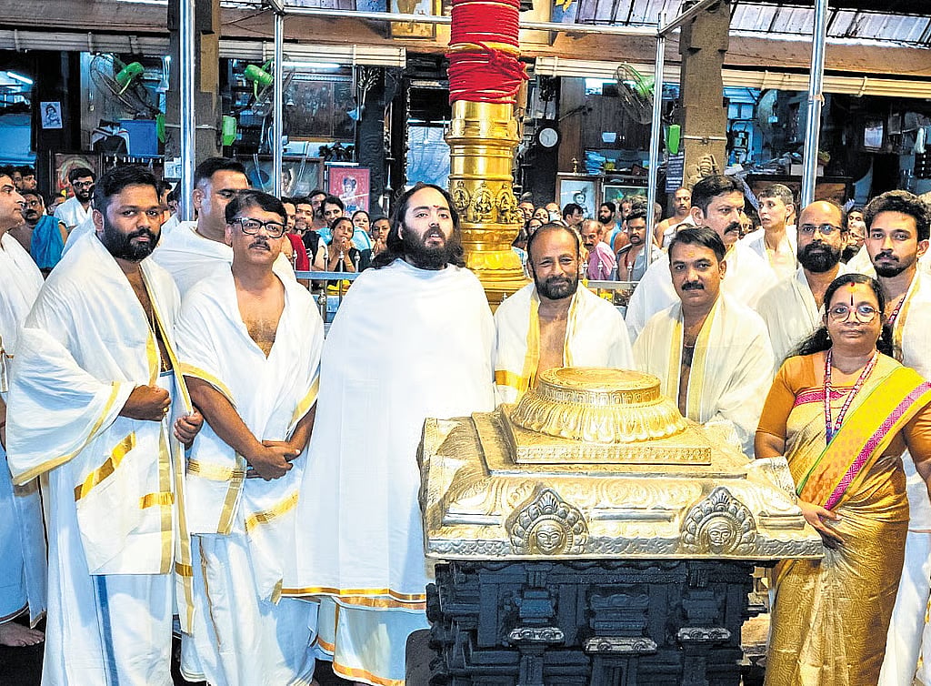 ಕೇರಳದ ಒಂಬತ್ತು ದೇವಾಲಯಗಳಿಗೆ ಅನಂತ್ ಅಂಬಾನಿ ₹22.5 ಕೋಟಿ ದೇಣಿಗೆ!