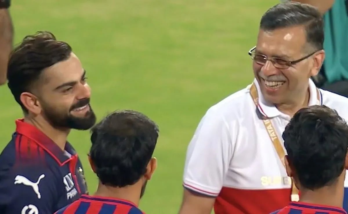 IPL 2026: RCB ವಿರುದ್ಧ LSG ಸೋಲು; ನಗುತ್ತಲೇ ವಿರಾಟ್ ಕೊಹ್ಲಿ ಜೊತೆ ಸಂಭಾಷಣೆ ನಡೆಸಿದ ಲಕ್ನೋ ಮಾಲೀಕ ಸಂಜೀವ್ ಗೋಯೆಂಕಾ!