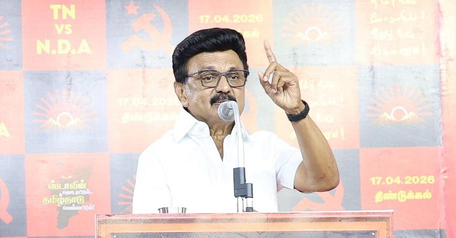 'ತಮಿಳುನಾಡು ದೆಹಲಿಯನ್ನು ಸೋಲಿಸಿದೆ, ಏಪ್ರಿಲ್ 23ರಂದು ದೆಹಲಿಯ ಅಹಂಕಾರ, ಅದನ್ನು ಬೆಂಬಲಿಸುವ ಗುಲಾಮರನ್ನೂ ಒಟ್ಟಾಗಿ ಸೋಲಿಸುತ್ತೇವೆ': MK Stalin