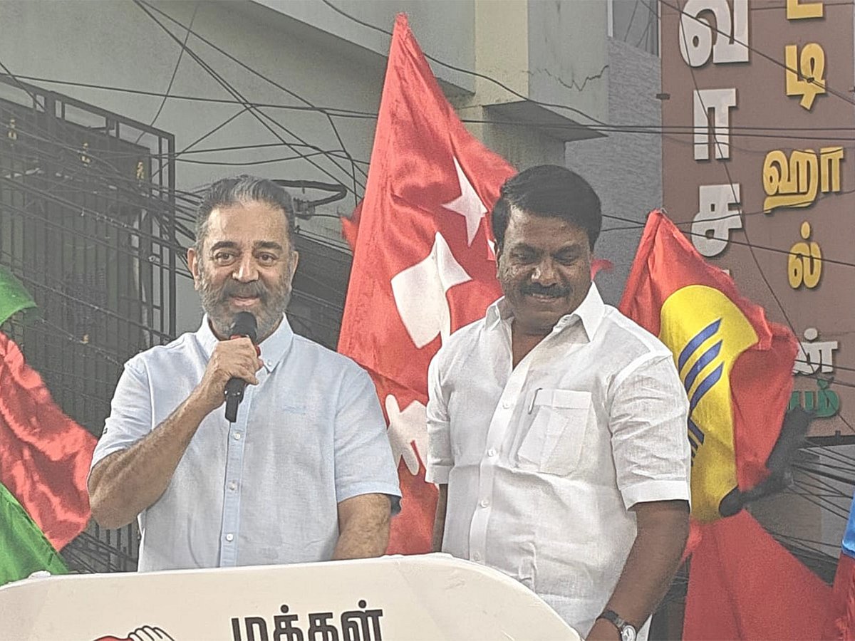 ಎಂಜಿಆರ್, ಶಿವಾಜಿ ಗಣೇಶನ್ ತೊಡೆ ಮೇಲೆ ಕೂತು ಬೆಳೆದವನು ನಾನು, ಆದರೂ...: ನಟ ವಿಜಯ್ಗೆ ಕಮಲ್ ಹಾಸನ್ ತಿರುಗೇಟು!