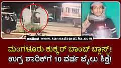 Watch | ಮಂಗಳೂರು ಕುಕ್ಕರ್ ಬಾಂಬ್ ಬ್ಲಾಸ್ಟ್! ಉಗ್ರ ಶಾರಿಕ್ಗೆ 10 ವರ್ಷ ಜೈಲು ಶಿಕ್ಷೆ!