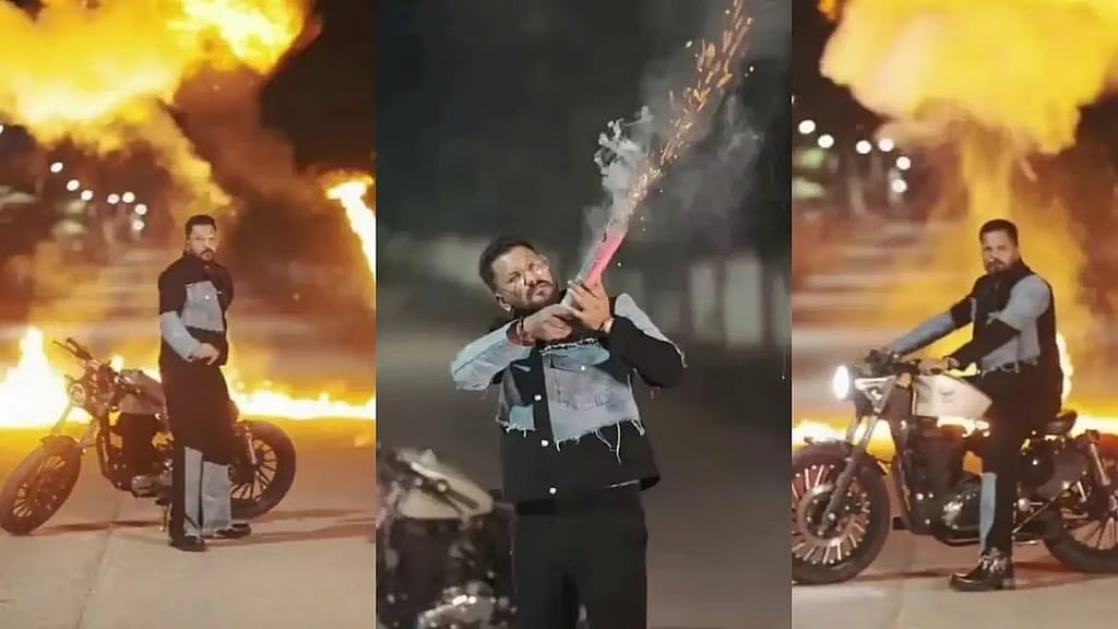 ಪೆಟ್ರೋಲ್ ಬಾಂಬ್ ರೀಲ್ಸ್: Biggboss ಮಾಜಿ ಸ್ಪರ್ಧಿ ರಜತ್ ವಿರುದ್ಧ FIR ದಾಖಲು!