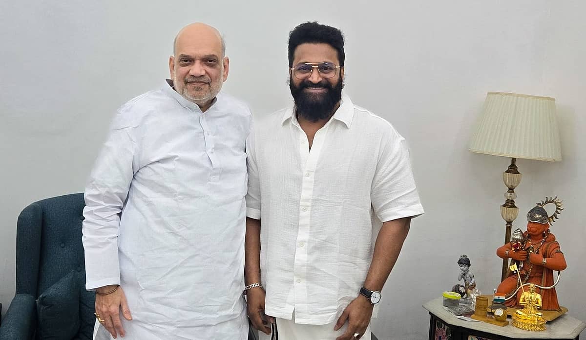ಅನ್ಫಾಲೋ ಪ್ರಹಸನ ಬೆನ್ನಲ್ಲೇ ದಿಢೀರ್ ಅಂತ ಅಮಿತ್ ಶಾರನ್ನು ಭೇಟಿಯಾದ ರಿಷಭ್ ಶೆಟ್ಟಿ!