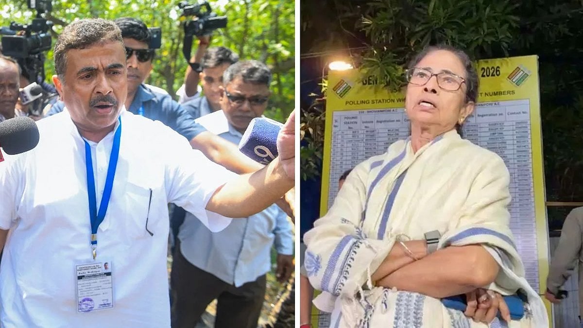 'ಮಮತಾರಂತೆ ನಾನು ದುರ್ಬಲ, ಹೇಡಿ CM ಅಲ್ಲ': ಶಾಸಕ ಹುಮಾಯೂನ್ ಕಬೀರ್ ಬೆವರಿಳಿಸಿದ ಸುವೇಂದು ಅಧಿಕಾರಿ