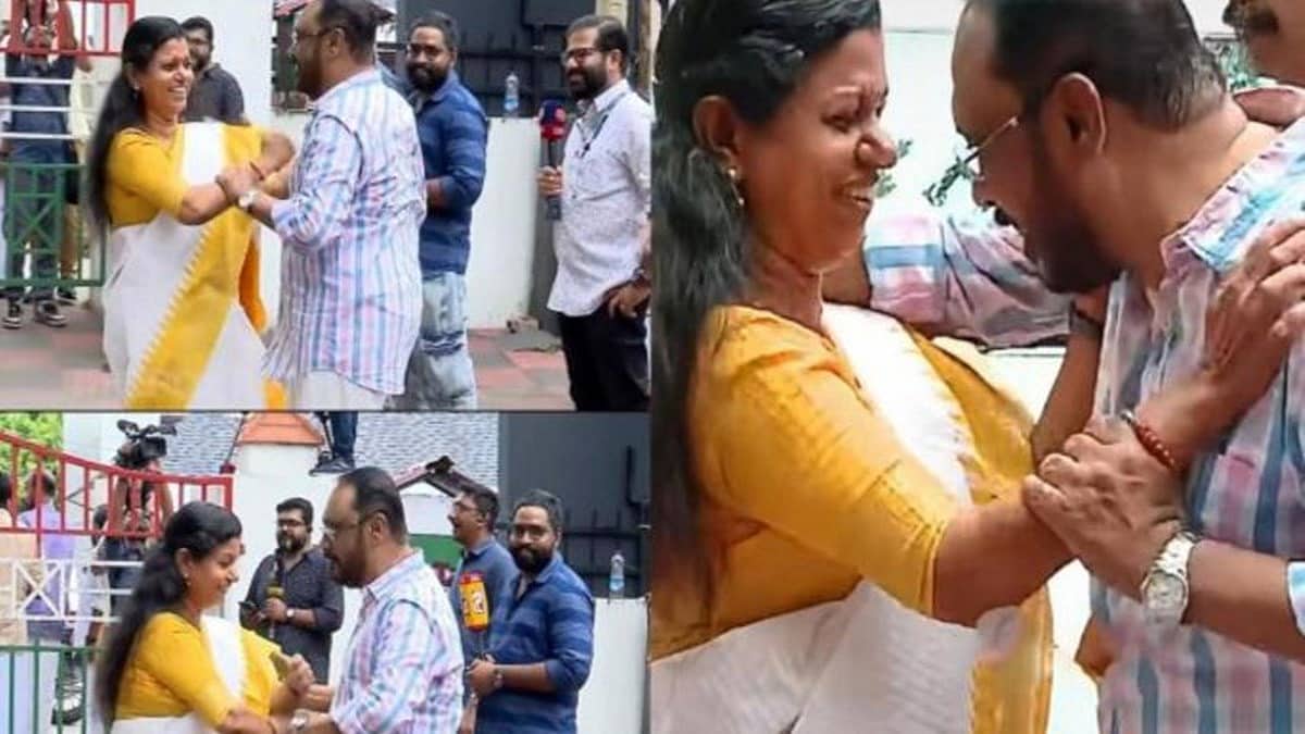 ಪಕ್ಷದ ಸಭೆಗೆ ಬಂದಿದ್ದ ನೂತನ ಶಾಸಕಿಯ ಬಲವಂತವಾಗಿ ತಬ್ಬಿಕೊಳ್ಳಲು Kerala Congress ಶಾಸಕ ಮುಂದು; ವಿಡಿಯೋ ವೈರಲ್!