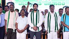 ಕಾಂಗ್ರೆಸ್‌ನ್ನು ಕಿತ್ತು ಹಾಕದೇ ಯುವಕರಿಗೆ ಉದ್ಯೋಗವಿಲ್ಲ! ನಿಖಿಲ್ ಕುಮಾರಸ್ವಾಮಿ ಕಿಡಿ 