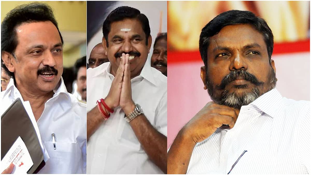 ತಮಿಳುನಾಡು ರಾಜಕೀಯಕ್ಕೆ ಹೊಸ ಟ್ವಿಸ್ಟ್: ನಟ ವಿಜಯ್ ಗೆ ಶಾಕ್; AIADMK-DMK ಮೈತ್ರಿ ಸರ್ಕಾರ? VCK ಬಾಸ್ ಗೆ ಸಿಎಂ ಹುದ್ದೆ?