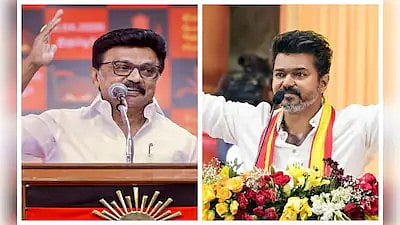 'ಮೊದಲು ಶಾಸಕರ ಬೆಂಬಲ ಪಡೆಯಿರಿ, ಬಳಿಕ ರಾಜ್ಯಪಾಲರನ್ನು ಸಂಪರ್ಕಿಸಿ': ವಿಜಯ್ ವಿರುದ್ಧ ಡಿಎಂಕೆ ವಾಗ್ದಾಳಿ!