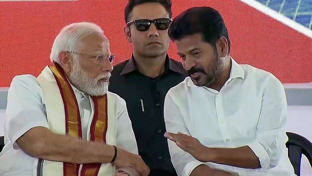 ನಮಗೂ ಗುಜರಾತ್ ಮಾದರಿ ನೆರವು ಕೊಡಿ- ತೆಲಂಗಾಣ CM; ಹಾಗಾದರೆ ನಮ್ಮ ಜೊತೆ ಬನ್ನಿ- ವೇದಿಕೆಯಲ್ಲೇ ರೇವಂತ್ ರೆಡ್ಡಿಗೆ ಮೋದಿ ಮುಕ್ತ ಆಹ್ವಾನ!