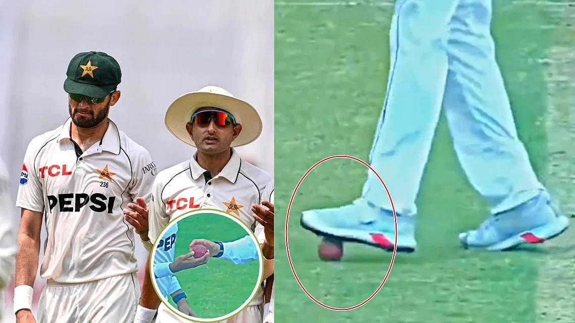 ವಿಕೃತ ಮನಸ್ಥಿತಿ ಬದಲಾಗಲ್ಲ: Bangla ವಿರುದ್ಧದ ಪಂದ್ಯದಲ್ಲಿ Pak ನ ಶಾಹೀನ್ ಅಫ್ರಿದಿ ಚೆಂಡು ವಿರೂಪಗೊಳಿಸಲು ಯತ್ನ, ವಿವಾದ!
