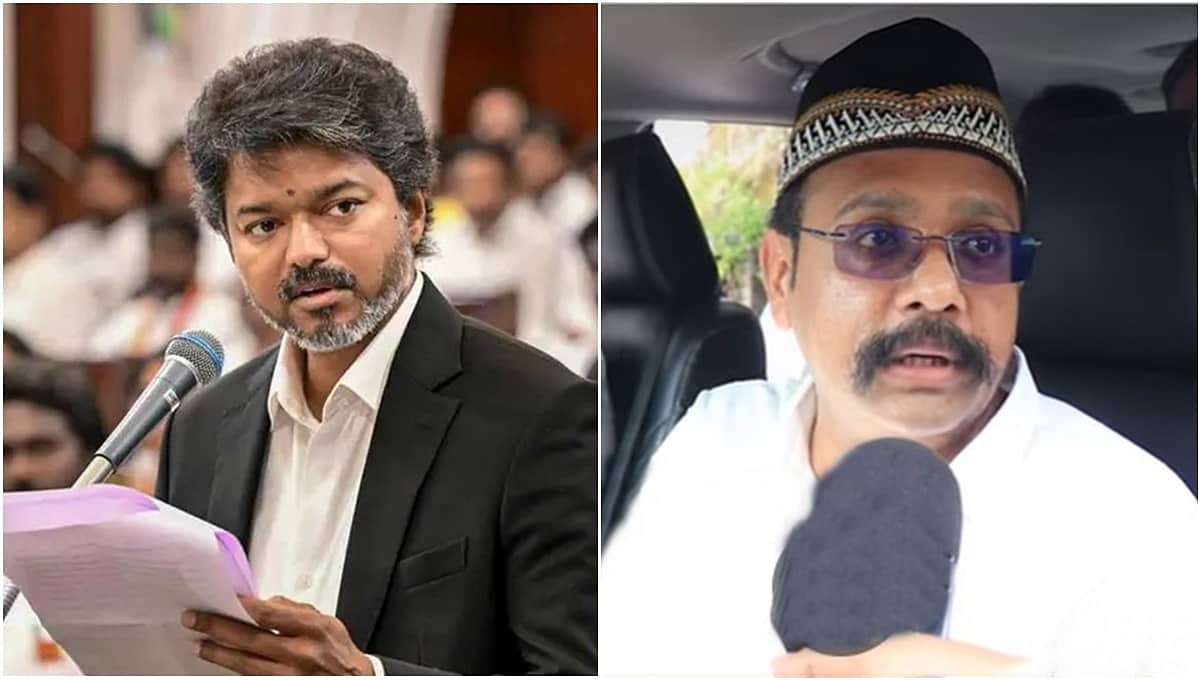 ಸನಾತನವನ್ನು ನಾಶ ಮಾಡೋಕೆ ಬಂದಿರೋದು: ಸಿಎಂ ವಿಜಯ್'ರ TVK ಶಾಸಕ ಮುಸ್ತಫಾ ಹೇಳಿಕೆ ವಿವಾದ, Video!