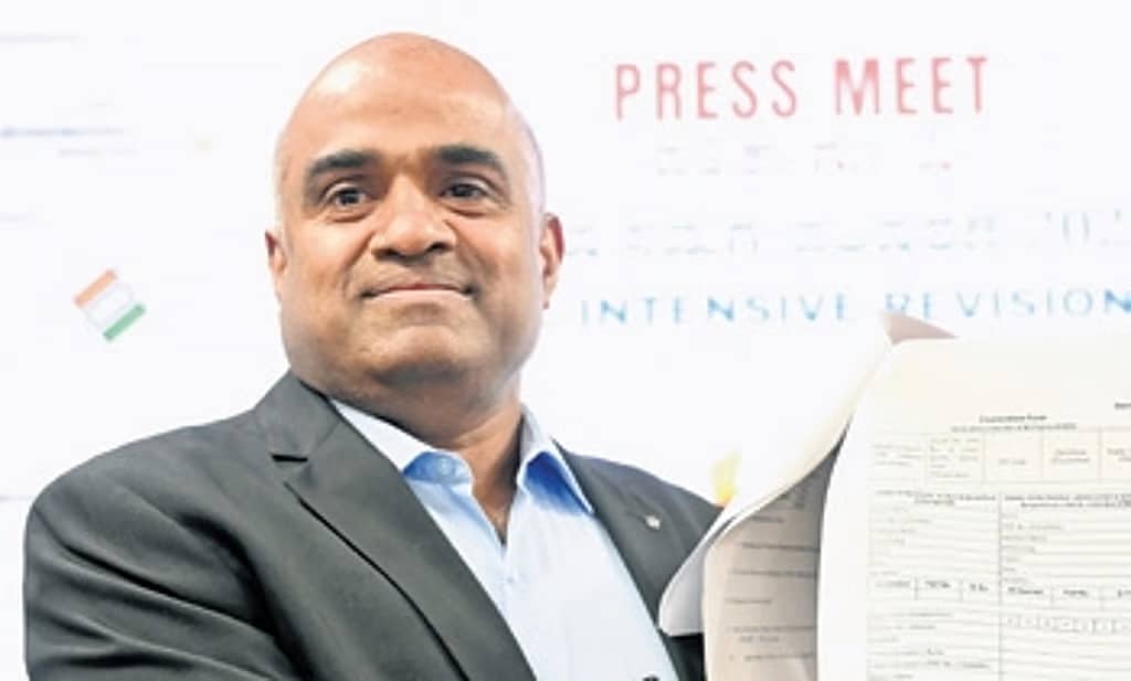 SIR ಕುರಿತು ನೊಟೀಸ್ ಎಂದರೆ ಹೆಸರು ಅಳಿಸುವುದಲ್ಲ: ಮುಖ್ಯ ಚುನಾವಣಾಧಿಕಾರಿ; Video