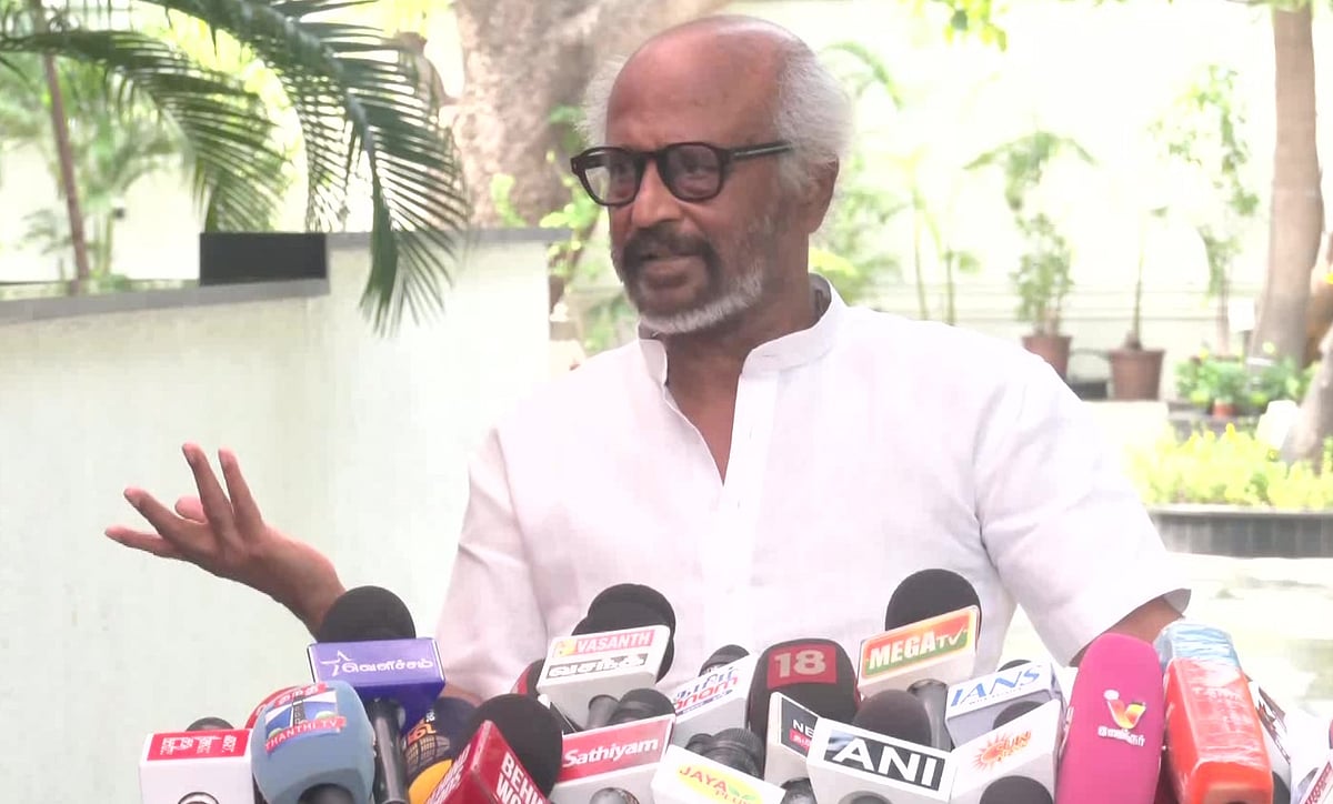 ಸ್ಟಾಲಿನ್ ಜೊತೆ ನನ್ನ ಸ್ನೇಹ ರಾಜಕೀಯಕ್ಕೆ ಮಿಗಿಲು; ವಿಜಯ್ ಮೇಲೆ ನನಗೆ ಅಸೂಯೆ ಇಲ್ಲ: ರಜಿನಿಕಾಂತ್; Video