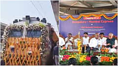 ಬೆಂಗಳೂರು To ಮುಂಬೈ ನಡುವೆ ಎಕ್ಸ್ಪ್ರೆಸ್ ರೈಲಿಗೆ ಸಚಿವ ವಿ ಸೋಮಣ್ಣ ಚಾಲನೆ; Video