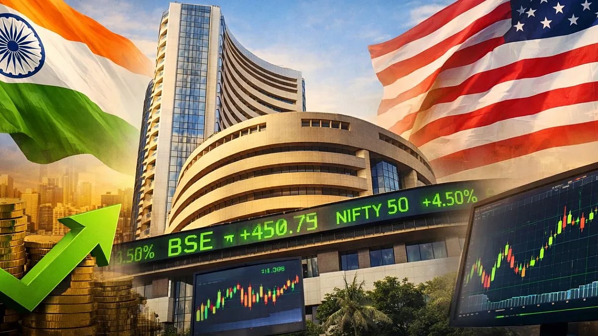 Indian Stock Market: ಚೇತರಿಸಿಕೊಂಡ Sensex 77 ಅಂಕ ಏರಿಕೆ; ರೂಪಾಯಿ ಮೌಲ್ಯ 96.35ಕ್ಕೆ ಕುಸಿತ; ಕಚ್ಚಾತೈಲ ಬೆಲೆ ಏರಿಕೆ!