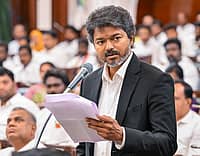 ತಮಿಳುನಾಡು ಮುಖ್ಯಮಂತ್ರಿ ವಿಜಯ್ 'ಬಿಜೆಪಿಯ ಗುಲಾಮ'; ಕೇಸರಿ ಪಕ್ಷದೊಂದಿಗೆ ಅವರು ನಿಲ್ಲಲಿದ್ದಾರೆ: DMK ನಾಯಕ