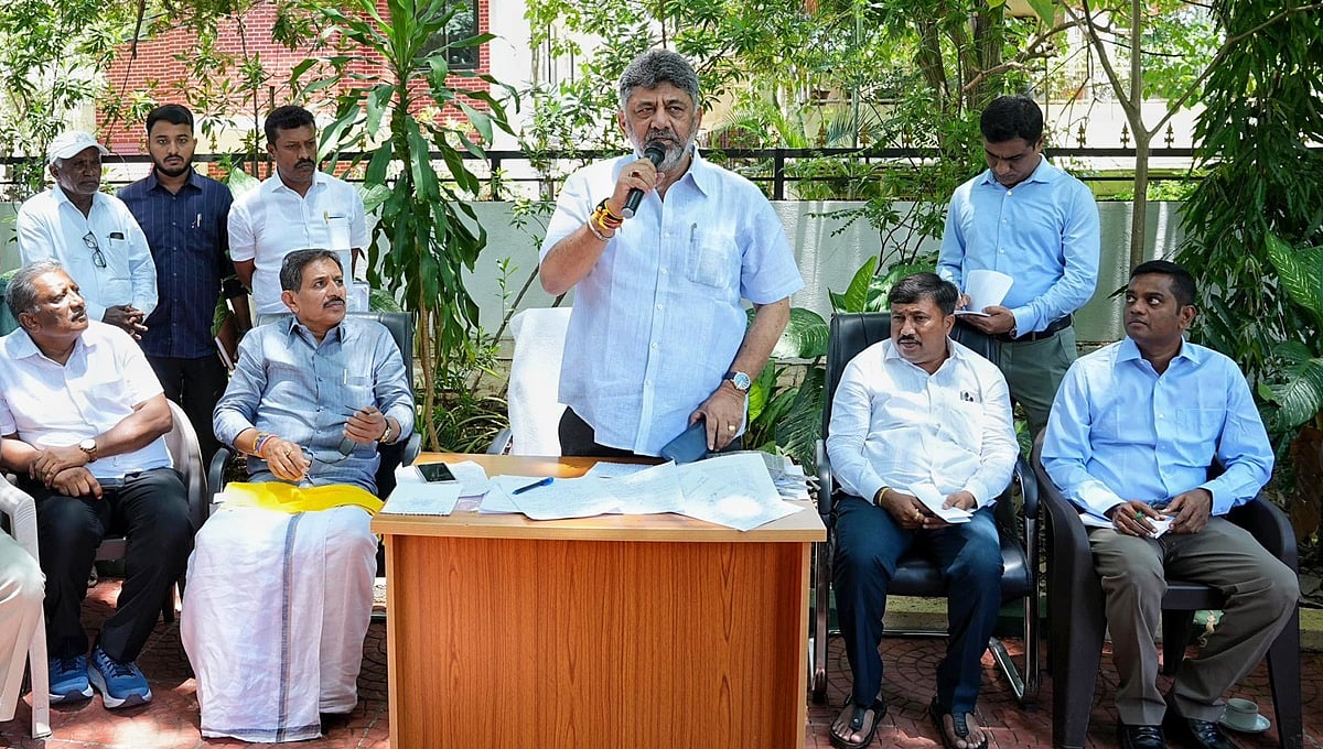 ಬಿಡದಿ ಟೌನ್ಶಿಪ್ಗೆ ರೈತರ ಒಪ್ಪಿಗೆ; HDK ವಿರೋಧದ ನಡುವೆ ಜೂನ್ 1 ರಿಂದಲೇ ಹಣ ಬಿಡುಗಡೆ: ಡಿಕೆಶಿ ಮಹತ್ವದ ಘೋಷಣೆ