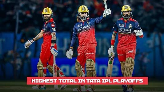 IPL 2026 Qualifier 1: GT ವಿರುದ್ದ ಸ್ಫೋಟಕ ಬ್ಯಾಟಿಂಗ್; ಇತಿಹಾಸ ಬರೆದ RCB