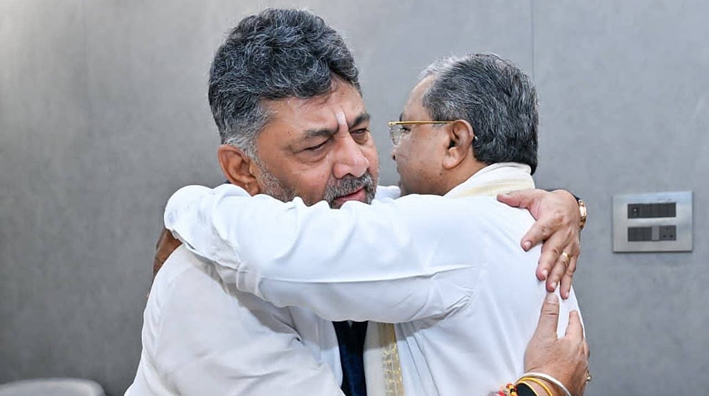 ಮುಂದಿನ CM ಡಿ.ಕೆ ಶಿವಕುಮಾರ್: ಸಚಿವರಿಗೆ ಸಿದ್ದರಾಮಯ್ಯ ಮಾಹಿತಿ; ಅಂದು-ಇಂದು-ಎಂದೆಂದೂ ಒಗ್ಗಟ್ಟೇ ನಮ್ಮ ಶಕ್ತಿ- ಕಾಂಗ್ರೆಸ್