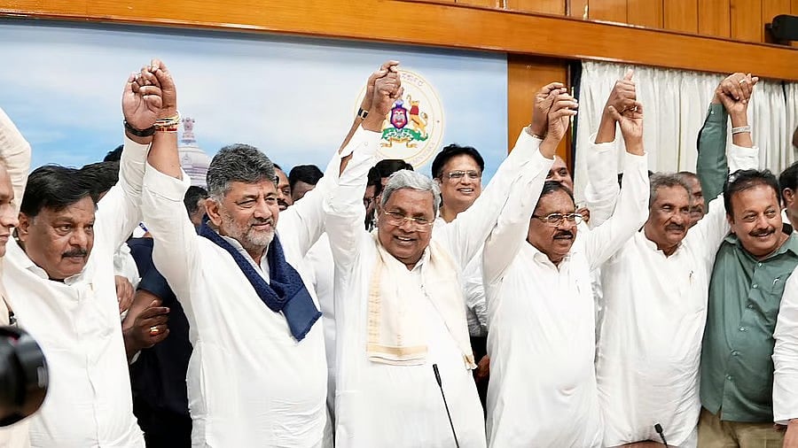 ಕಾಂಗ್ರೆಸ್ಸಿನ ಕುರ್ಚಿ ಕಚ್ಚಾಟದ ಪ್ರಹಸನ: ಕನ್ನಡಿಗರಿಗೆ ನಯಾಪೈಸೆ ಪ್ರಯೋಜನ ಇಲ್ಲ- ಬಿಜೆಪಿ