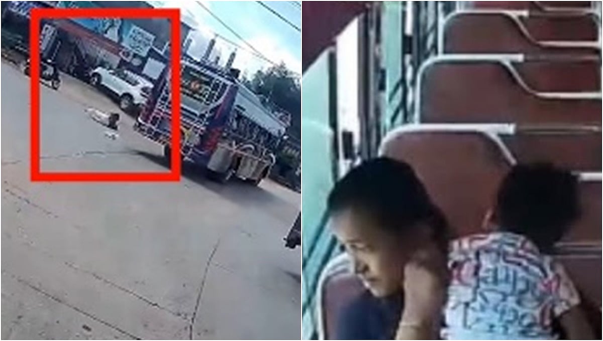 ಮಂಗಳೂರು: ಬಸ್ನಿಂದ ಬಿದ್ದ ತಾಯಿ ಮಗು; ಕೂಡಲೇ ಪ್ರಯಾಣಿಕರನ್ನು ಇಳಿಸಿ ಆಸ್ಪತ್ರೆಗೆ ಸೇರಿಸಿದ ಮತ್ತೊಂದು ಬಸ್ನ ಸಿಬ್ಬಂದಿ; Video