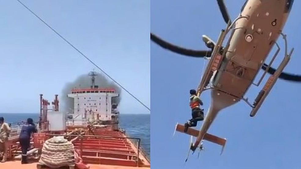 Oman ಕರಾವಳಿಯಲ್ಲಿ Indian Navy ಕ್ಷಿಪ್ರ ಕಾರ್ಯಾಚರಣೆ: 24 ಭಾರತೀಯ ನಾವಿಕರ ರಕ್ಷಣೆ; Video