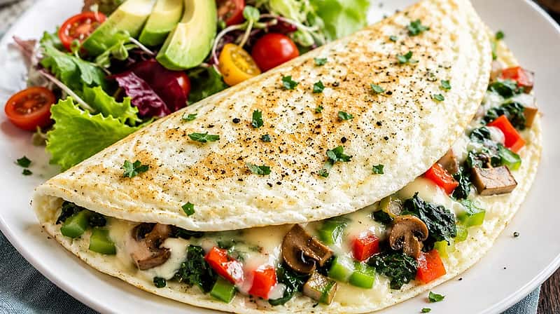 ಕ್ಯಾಲಿಫೋರ್ನಿಯ ವೈಟ್ ಆಮ್ಲೆಟ್ | California White Omelette recipe in Kannada