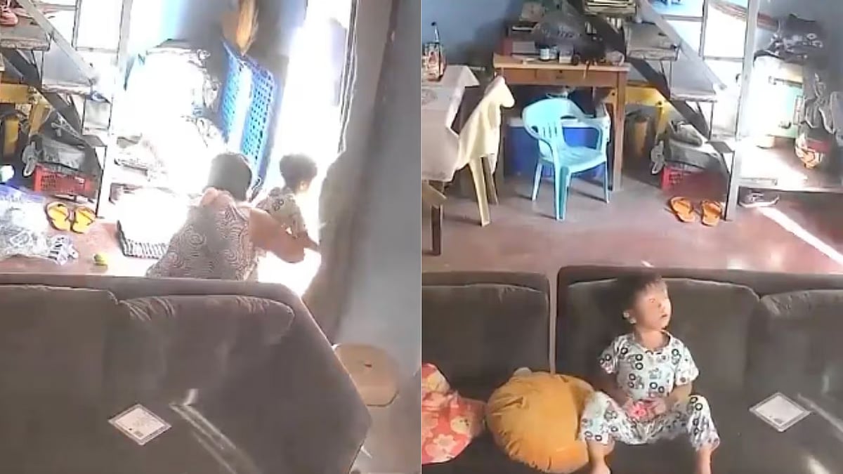 'Superhero grandma': ಭಯಾನಕ ಭೂಕಂಪದ ನಡುವೆ ಮೊಮ್ಮಗನನ್ನು ಎದೆಯಲ್ಲಿ ಬಚ್ಚಿಟ್ಟು ರಕ್ಷಿಸಿದ ಅಜ್ಜಿ! Video ವೈರಲ್
