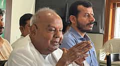 'ಮೋದಿ ಅವರೊಂದಿಗೆ ನನ್ನ ಸಂಬಂಧ ರಾಜ್ಯಸಭೆ ಸ್ಥಾನಕ್ಕೆ ಸೀಮಿತ ಅಲ್ಲ, ಅವರ ಮಟ್ಟಕ್ಕೆ ಬೆಳೆದಿರುವ ಮತ್ತೊಬ್ಬ ನಾಯಕ ಇಂದು ಇಲ್ಲ': HD ದೇವೇಗೌಡ; Video