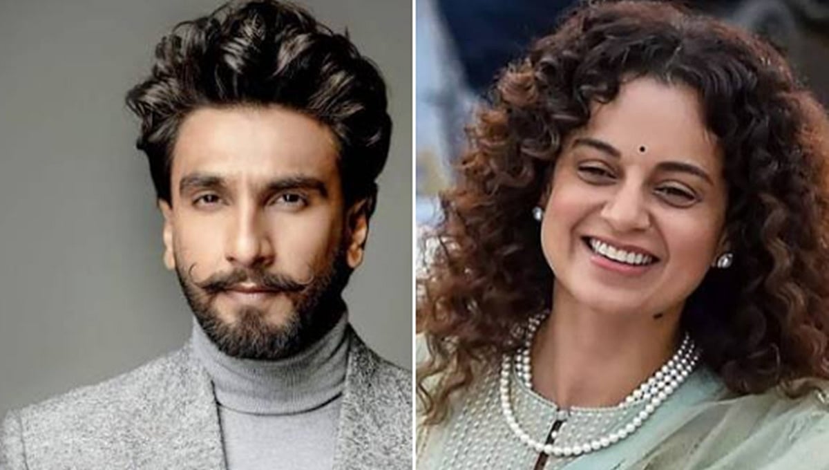 ಬಾಲಿವುಡ್ನಲ್ಲಿ 'ಪಾಕ್ ಮೇಲಿನ ಪ್ರೀತಿ' ಇನ್ನೂ ಕಮ್ಮಿಯಾಗಿಲ್ಲ: ರಣವೀರ್ ಸಿಂಗ್ ನಿಷೇಧಕ್ಕೆ ಕಂಗನಾ ಗರಂ!