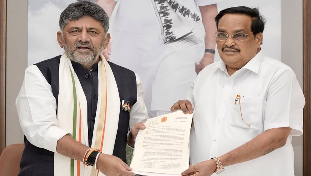 ಕೇಂದ್ರ ಜಲಶಕ್ತಿ ಸಚಿವ ಸಿ.ಆರ್ ಪಾಟೀಲ್ ಭೇಟಿಯಾದ ಸಿಎಂ DKS: ಮೇಕೆದಾಟು ಸೇರಿದಂತೆ ಪ್ರಮುಖ ನೀರಾವರಿ ಯೋಜನೆಗಳ ಅನುಮತಿಗೆ ಮನವಿ!