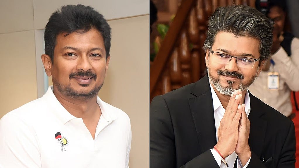 DMK ಸಾಧನೆಗಳಿಗೆ TVK ಪೋಸ್ಟರ್; ಸಿಎಂ ವಿಜಯ್ ಪೋಸ್ಟರ್ ಬಾಯ್: ಉದಯನಿಧಿ ವಾಗ್ದಾಳಿ!