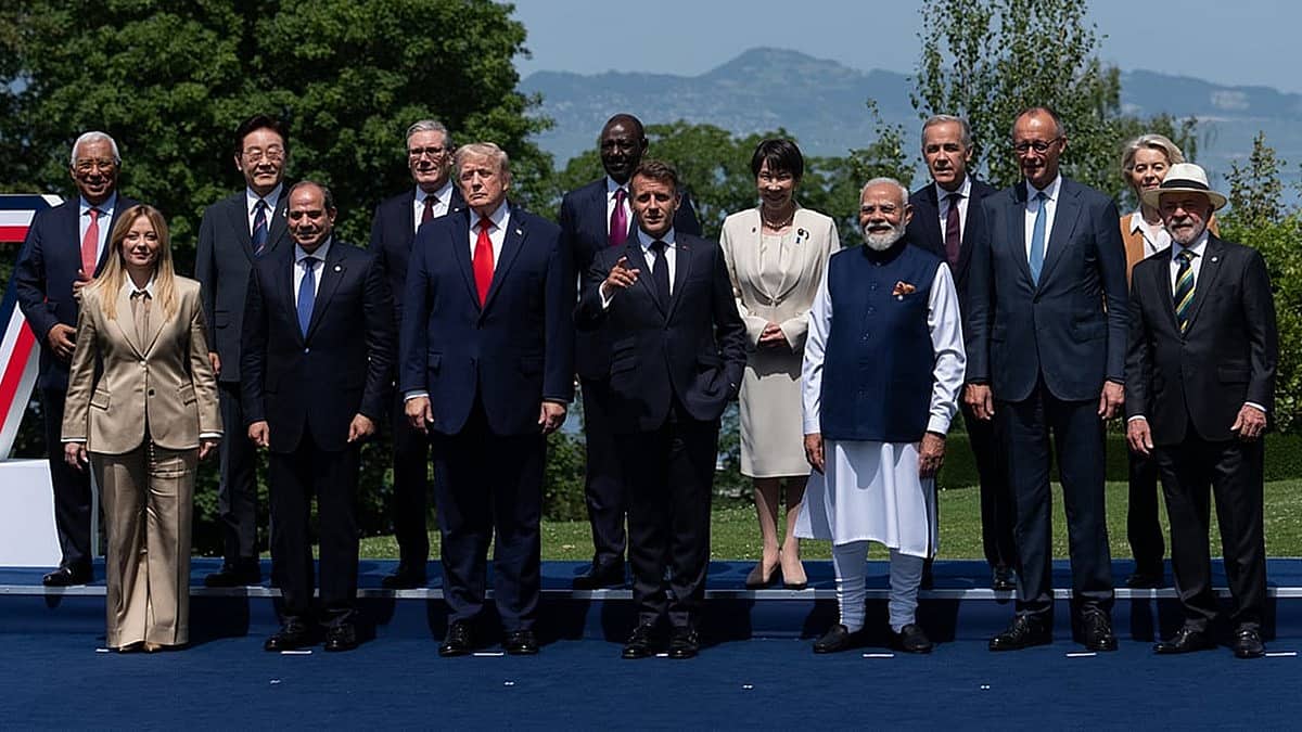 G7 ಶೃಂಗಸಭೆ: ಸಂಬಂಧಗಳಲ್ಲಿನ ಬಿಕ್ಕಟ್ಟಿನ ನಡುವೆ ಪ್ರಧಾನಿ ಮೋದಿ-ಡೊನಾಲ್ಡ್ ಟ್ರಂಪ್ ಪರಸ್ಪರ ಶುಭಾಶಯ ವಿನಿಮಯ; ಜೂನ್ 17 ರಂದು ದ್ವಿಪಕ್ಷೀಯ ಮಾತುಕತೆ