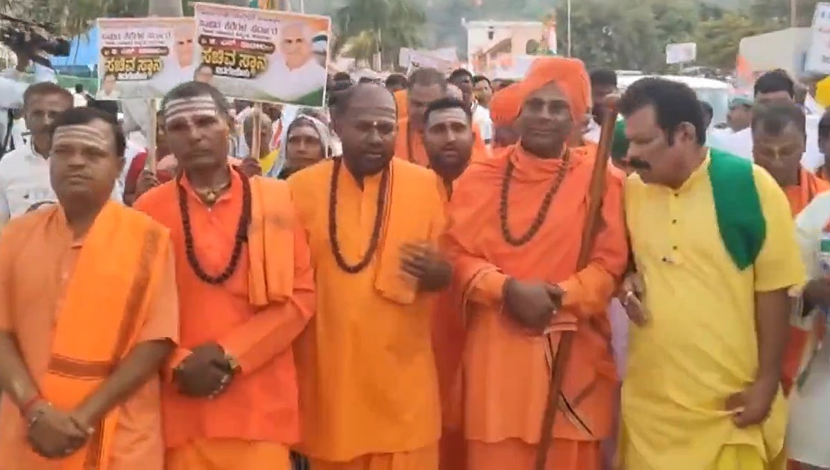 ತಿಂಗಳಾಂತ್ಯಕ್ಕೆ ಸಂಪುಟ ವಿಸ್ತರಣೆ: ಜಿಎಸ್ ಪಾಟೀಲ್​ಗೆ ಸಚಿವ ಸ್ಥಾನ ನೀಡುವಂತೆ ಆಗ್ರಹಿಸಿ ಪಾದಯಾತ್ರೆ; ಬೆಂಬಲಿಗರಿಂದ ವಿಭಿನ್ನ ಯತ್ನ!