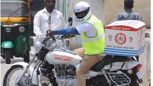 ರಾಜ್ಯದಲ್ಲಿ ಮತ್ತೆ ಬೈಕ್ ಆ್ಯಂಬುಲೆನ್ಸ್' ಸೇವೆ ಆರಂಭ: ಆರೋಗ್ಯ ಸಚಿವ UT ಖಾದರ್ ಘೋಷಣೆ