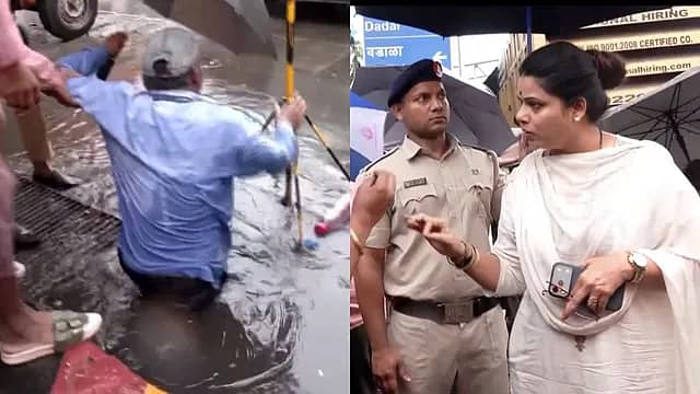 Video: ಮೇಯರ್ ತಪಾಸಣೆ ಸಂದರ್ಭದಲ್ಲೇ ತೆರೆದ ಚರಂಡಿಗೆ ಬಿದ್ದ ಸಿಬ್ಬಂದಿ, ತೀವ್ರ ಮುಜುಗರ! ಅಮಾನತು ಎಚ್ಚರಿಕೆ!