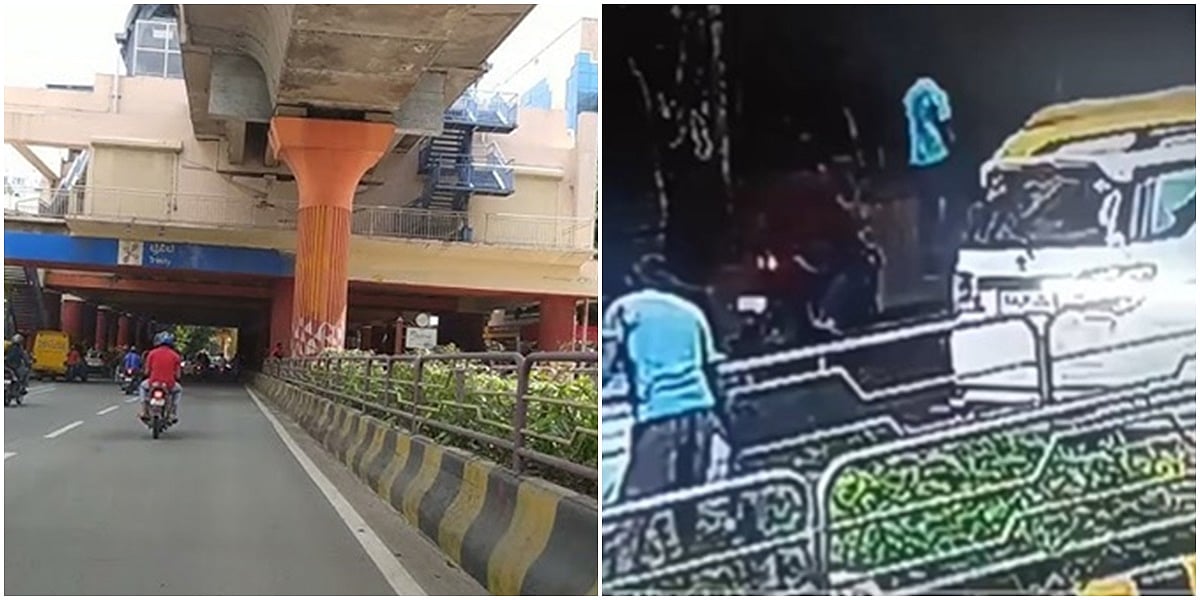 ಬೆಂಗಳೂರು: ಮೆಟ್ರೋ ಕಾಮಗಾರಿ ವೇಳೆ ವಿದ್ಯುತ್ ಸ್ಪರ್ಶಿಸಿ ಗುತ್ತಿಗೆ ಕಾರ್ಮಿಕ ಸಾವು! ಭಯಾನಕ Video ವೈರಲ್