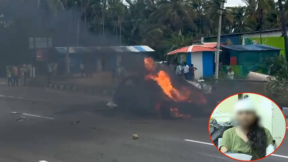 'ಲವರ್ ಅಲ್ಲ.. ಬಾಂಬರ್..'; ಕಾರಿನಲ್ಲೇ ಯುವತಿಗೆ ಚಾಕು ಇರಿತ, ಪೆಟ್ರೋಲ್ ಬಾಂಬ್ ಸ್ಫೋಟಿಸಿದ ಭಗ್ನ ಪ್ರೇಮಿ, Video