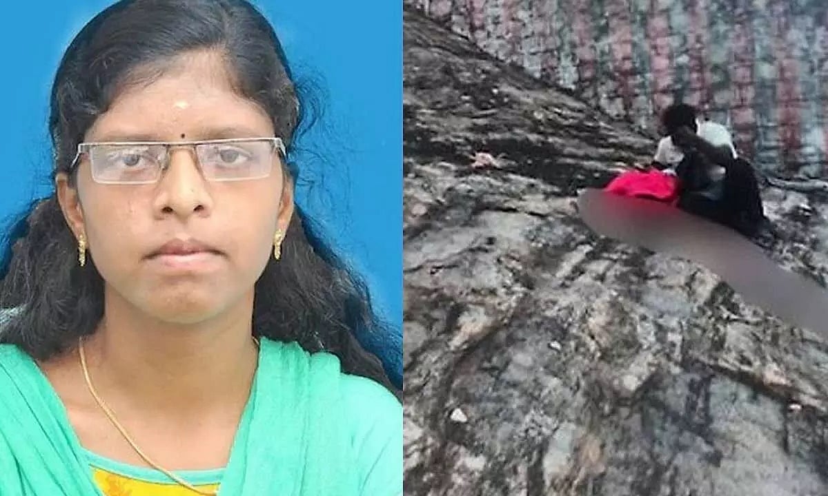 ತೂತುಕುಡಿ: ಕೋತಿಗಳ ಹಿಂಡನ್ನು ನೋಡಿ ಹೆದರಿದ ನವ ವಿವಾಹಿತೆ ಗುಡ್ಡದಿಂದ ಕೆಳಗೆ ಬಿದ್ದು ಸಾವು