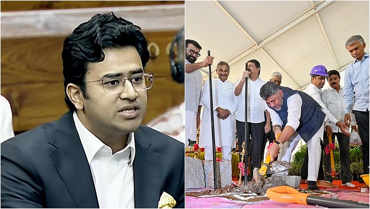 ಬೆಂಗಳೂರಿಗೆ ಸಮಾಧಿ ತೋಡುತ್ತಿದ್ದೀರಿ: 1,139 ಕೋಟಿಯ ಸುರಂಗ ಯೋಜನೆಗೆ ತೇಜಸ್ವೀ ಸೂರ್ಯ ವಿರೋಧ