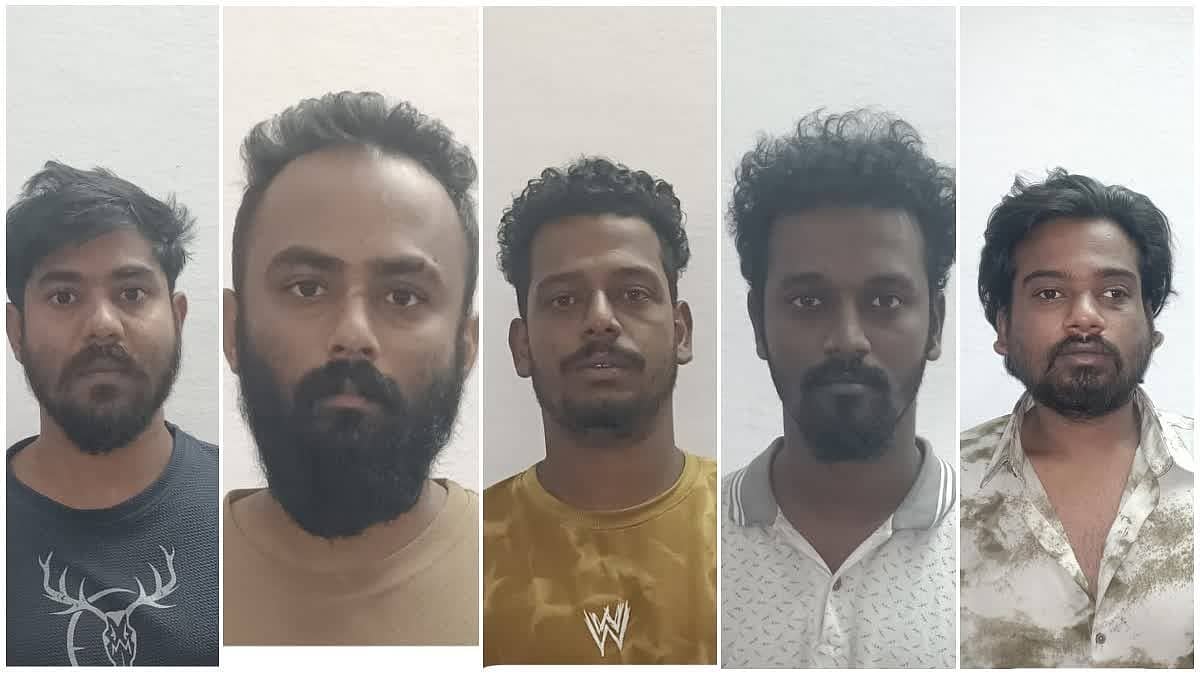 ಬೆಂಗಳೂರಿನಲ್ಲಿ ಉದ್ಯಮಿ ಅಪಹರಿಸಿ 1.09 ಕೋಟಿ ರೂ ದರೋಡೆ: ಕಾರು ಚಾಲಕ ಸೇರಿ ಐವರ ಬಂಧನ