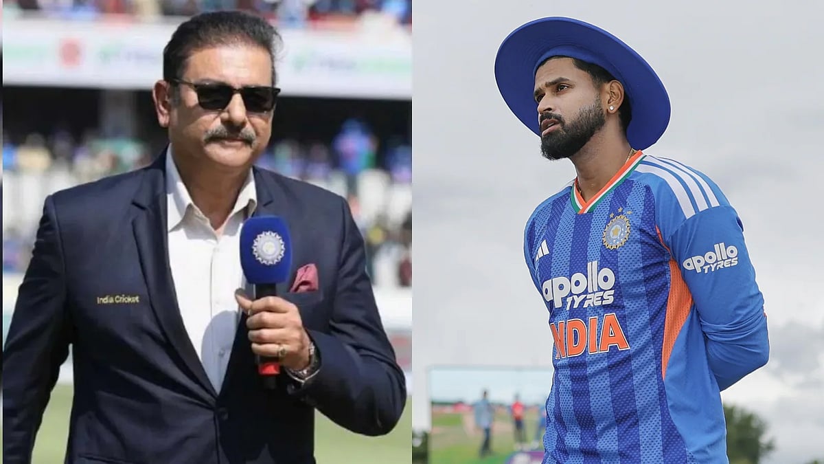 ಭಾರತ ಮತ್ತು ಇಂಗ್ಲೆಂಡ್ ನಡುವಿನ ಮೊದಲ ಟಿ20 ಪಂದ್ಯದ ಟಾಸ್ ವೇಳೆ ರವಿ ಶಾಸ್ತ್ರಿ ಎಡವಟ್ಟು; ದಂಗಾದ ಶ್ರೇಯಸ್ ಅಯ್ಯರ್!