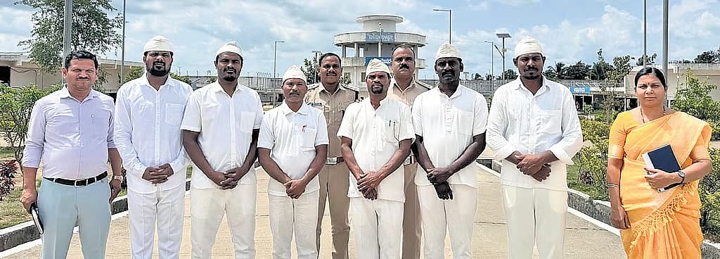 ಶಿವಮೊಗ್ಗ ಕೇಂದ್ರ ಕಾರಾಗೃಹದ ಸಿಬ್ಬಂದಿ