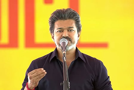 'ಸಿನಿಮಾಗಳಲ್ಲಿ ನಟಿಸುವುದನ್ನು ನಿಲ್ಲಿಸಿರುವುದಾಗಿ ಹೇಳಿರಬಹುದು, ಆದರೆ ಜನರ ಮುಂದೆ ನಟನೆ ಮುಂದುವರಿದಿದೆ'; ವಿಜಯ್ ವಿರುದ್ಧ ಸ್ಟಾಲಿನ್ ವಾಗ್ದಾಳಿ
