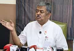 'ಚೆಕ್ ಮೂಲಕ ಲಂಚ ಪಡೆದು ಜೈಲಿಗೆ ಹೋದ ದೇಶದ ಮೊದಲ ಸಿಎಂ ಪುತ್ರ ಕಾಂಗ್ರೆಸ್ ಗೆ ನೈತಿಕ ಪಾಠ ಮಾಡಲು ಹೊರಟಿದ್ದಾರೆ': ಬಿ.ಕೆ ಹರಿಪ್ರಸಾದ್