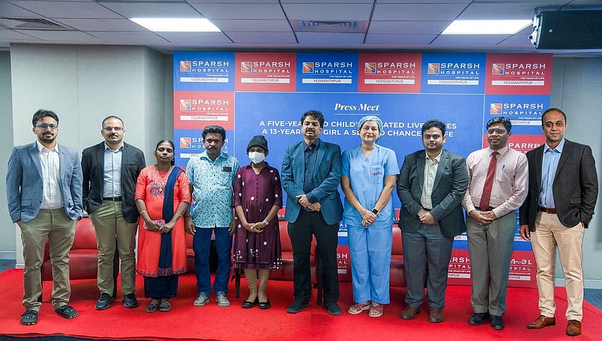 ಮೈಸೂರಿನ 5 ವರ್ಷದ ಮಗುವಿನ ಲಿವರ್ ದಾನ: ಬೆಂಗಳೂರಿನ 13 ವಯಸ್ಸಿನ ಬಾಲಕಿಗೆ ಜೀವದಾನ!