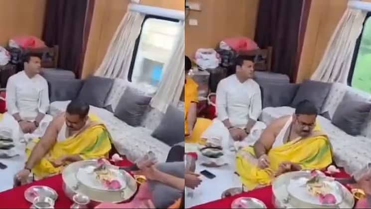 ಹನಿಮೂನ್ ಆಯ್ತು, ಈಗ ರೈಲಿನಲ್ಲೇ ಪೂಜೆ-ಪುನಸ್ಕಾರ; Video ವೈರಲ್, ಇಲಾಖೆ ಸ್ಪಷ್ಟನೆ! ಏನಿದು ಸಲೂನ್ ಕೋಚ್?