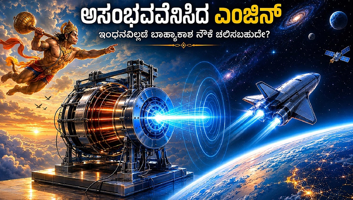 ಅಸಂಭವವೆನಿಸಿದ ಎಂಜಿನ್: ಆಕಾಶದಾಚೆಯ ಕನಸು ಮತ್ತು ಭೌತಶಾಸ್ತ್ರದ ಕಠಿಣ ಪರೀಕ್ಷೆ (ವಿಜ್ಞಾನ ವಿಶೇಷ)